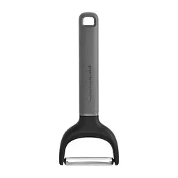 Овочечистка горизонтальна KitchenAid Classic, 18 см, сірий (KHA145OHCHGG) - мініатюра 2