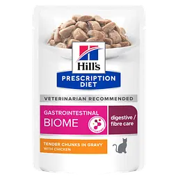 Вологий корм Hill's Prescription Diet Gastrointestinal Biome для котів при захворюваннях ШКТ 85 г х 12 шт.