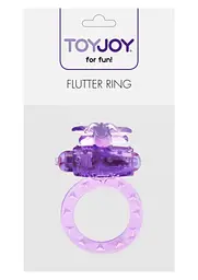 Віброкільце Toy Joy Flutter Ring 7.5 см фіолетовий - мініатюра 2