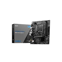 Материнська плата MSI PRO H610M-E - мініатюра 2