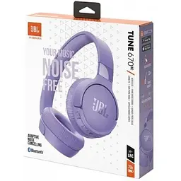 Бездротові навушники JBL Tune 670NC фіолетові (JBLT670NCPUR) - мініатюра 9