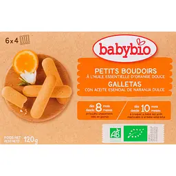Органічне дитяче печиво Babybio Мій перший бісквіт 120 г