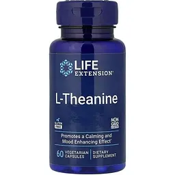Амінокислота Life Extension L-Theanine 100 mg, 60 вегакапсул vit0004079