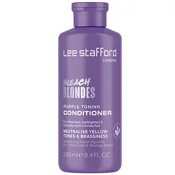 Кондиціонер для освітленого волосся Lee Stafford Bleach Blondes Purple Toning Conditioner тонуючий 250 мл