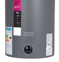 Водонагрівач електричний Thermo Alliance, 1500 Вт, "мокрий" ТЕН, 100 л універсальний, циліндричний, сірий (D100VH15Q3G) - мініатюра 4