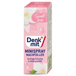 Освіжувач повітря міні-спрей DenkMit Sweet Love змінний блок, 25 мл