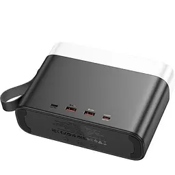 Зовнішній акумулятор Hoco J94A Masterful 50000mAh 22.5W Black [118960] - мініатюра 4