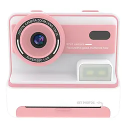 Дитяча фотокамера моментальним друку D101 Pink