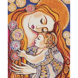 Алмазна мозаїка Santi Материнська любов, 40x50см на підрамнику (954708)