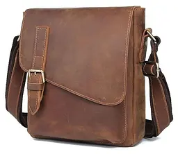 Чоловіча шкіряна сумка Vintage 22х26х9, см sum0015050