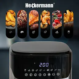 Аерогриль аерофритюрниця Heckermann ZHAF-650AD 6,5 л 2000W - мініатюра 6