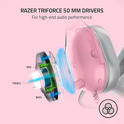 Навушники Razer Blackshark V2 X Quartz (RZ04-03240800-R3M1) - мініатюра 11