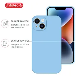 Чохол до мобільного телефона Intaleo SoftShell Apple iPhone 14 Plus Light Blue (1283126567957) - мініатюра 3