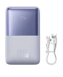 Зовнішній акумулятор Baseus Bipow Pro 20000 mAh 22.5 OE PPBD040305 фіолетовий - мініатюра 2