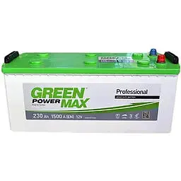 Автомобільний акумулятор GREEN POWER MAX 6СТ-230Ah Аз 1500A (EN) - мініатюра 2
