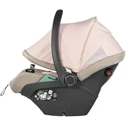 Коляска Peg-Perego Veloce Belvedere Lounge Mon Amour 3 в 1 з підставкою до люльки рожеве золото - мініатюра 9