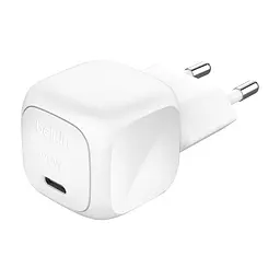Зарядний пристрій Belkin USB-C PD20W PPS white (WCA009KQWH)
