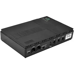 ДБЖ для роутера Merlion MINI DC1018P, 18W, Output: USB-5V, DC-5V/9V/12V, POE-15/24V, 1/2A, Li-ion 10400mAh, 160х105х32мм - мініатюра 3