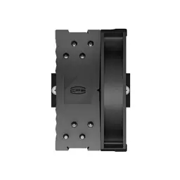 Кулер для процесора PcCooler RT400, Black, алюміній/мідь, 1x120 мм, для Intel 1851/1700/1200/115x, AMD AM5/AM4, висота 148 мм, до 235 Вт (RT400-BKNWXX-GL) - мініатюра 4