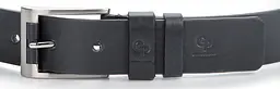 Чоловічий шкіряний ремінь GRANDE PELLE 3,5х120 см acs0014894 - мініатюра 3
