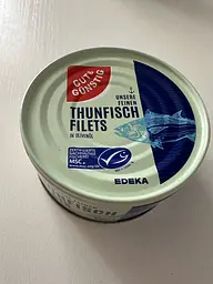 Тунець Edeka Thunfisch Filets in Olivenol в оливковій олії 185 г