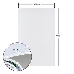Самоклеюча стінова PET плитка в рулоні 600x3000x2mm SW-00001688 - мініатюра 6