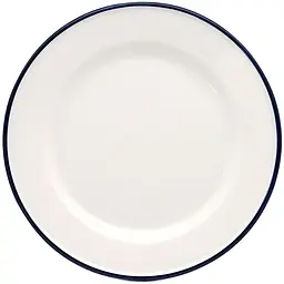 Тарілка обідня МВМ My Home KP-36 26.5 см біла (KP-36 WHITE)
