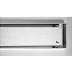 Трап для душу Rea Neox 90 Superflow brushed steel 2в1 REA-G2708 - мініатюра 3