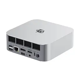 Неттоп Beelink SER8 Silver Ryzen 7 8845HS 32Gb DDR5 1Tb SSD GLan 2xUSB 3.2 2xType-C HDMI/DP Windows 11 Pro кріплення VESA (9Y.EU3600834N10) - мініатюра 4