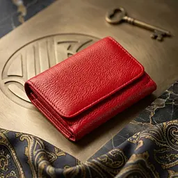 Яскравий компактний жіночий гаманець ST Leather 18892 червоний - мініатюра 4