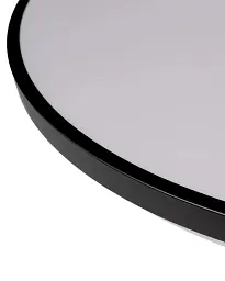 Люстра із пультом світлодіодна Goldlux 331915 Kern LED 1x80W 3000K/4000K/6000K 4500/4700/9200Lm IP20 чорна - мініатюра 3