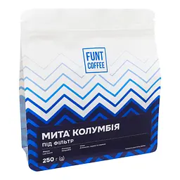 Кава натуральна Funt Coffee Columbia Las Pavas, в зернах, смажена, 250 г - мініатюра 6