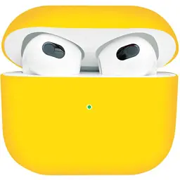 Чохол для навушників BeCover Silicon для Apple AirPods (3nd Gen) Yellow (707233)