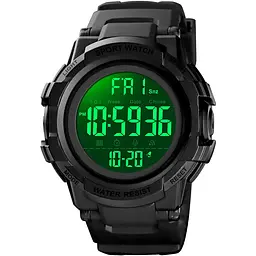 Годинник наручний чоловічий Smael 8007N Black (17787) - мініатюра 2