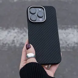 Чохол WAVE Premium Carbon Slim with Magnetic Ring iPhone 14 Plus/15 Plus - мініатюра 8