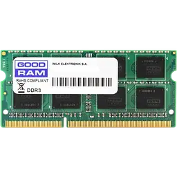 Оперативна пам'ять GoodRam 8GB SODIMM DDR3 1600MHz (GR1600S364L11/8G)