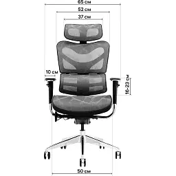 Офісне крісло GT Racer X-702 (W-22 B-42), червоне (X-702 Red (W-22 B-42)) - мініатюра 8