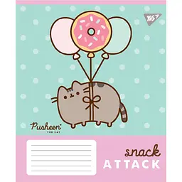 Набір зошитів Yes Pusheen Candy А5, 18 аркушів 25 шт. (767601) - мініатюра 3