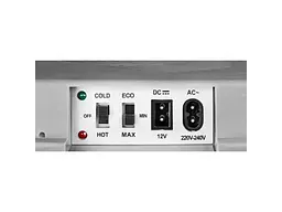 Термоелектричний автомобільний холодильник ECG AC 3022 HC Dual - мініатюра 4