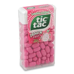 Упаковка драже Tic Tac Пітахайя 54 г * 24 шт