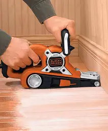 Шліфмашина стрічкова мережева Black&Decker KA88 - мініатюра 4