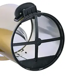 Відро для сміття Mixxus Ellipse-TC0205 Brushed Gold з плавним закриттям, кругле, 5 л, золотий (MI8400) - мініатюра 7