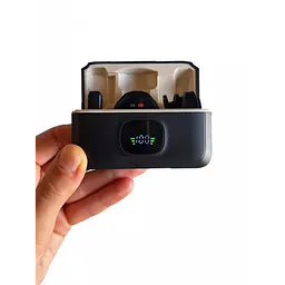 Бездротовий Мікрофон SX21 2+1 Петличний для телефона Android, iPhone, Автоматичне шумозаглушення, ANC, - мініатюра 5