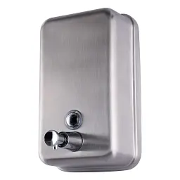 Дозатор рідкого мила HOTEC 13.111 Stainless Steel - мініатюра 2