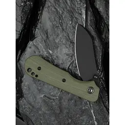 Ніж Civivi Crabby, Green G10, Darkwash (C24055-1) - мініатюра 12