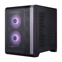 Корпус для ПК 1stPlayer VT5-BK-3F7 Black (VT5-BK-3F7) - миниатюра 4