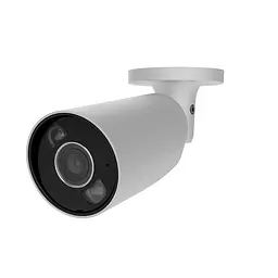 IP-відеокамера 8Mp Ajax BulletCam HL (8 Mp/2.8 mm) White f=2.8mm, ІЧ+LED-підсвічування, з мікрофоном (26-00679)