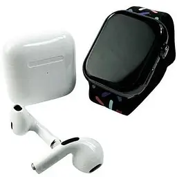 Смарт-годинник Fendior S9 Pro+TWS Black - мініатюра 2