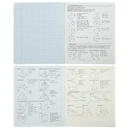 Зошит ZiBi предметний GRADIENT 48 аркушів клітинка, геометрія (ZB.1702-07) - мініатюра 3