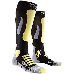 Шкарпетки X-Socks Ski Touring Silver 2.0 45-47 Чорний/Жовтий (1068-X100118 45-47 B317)